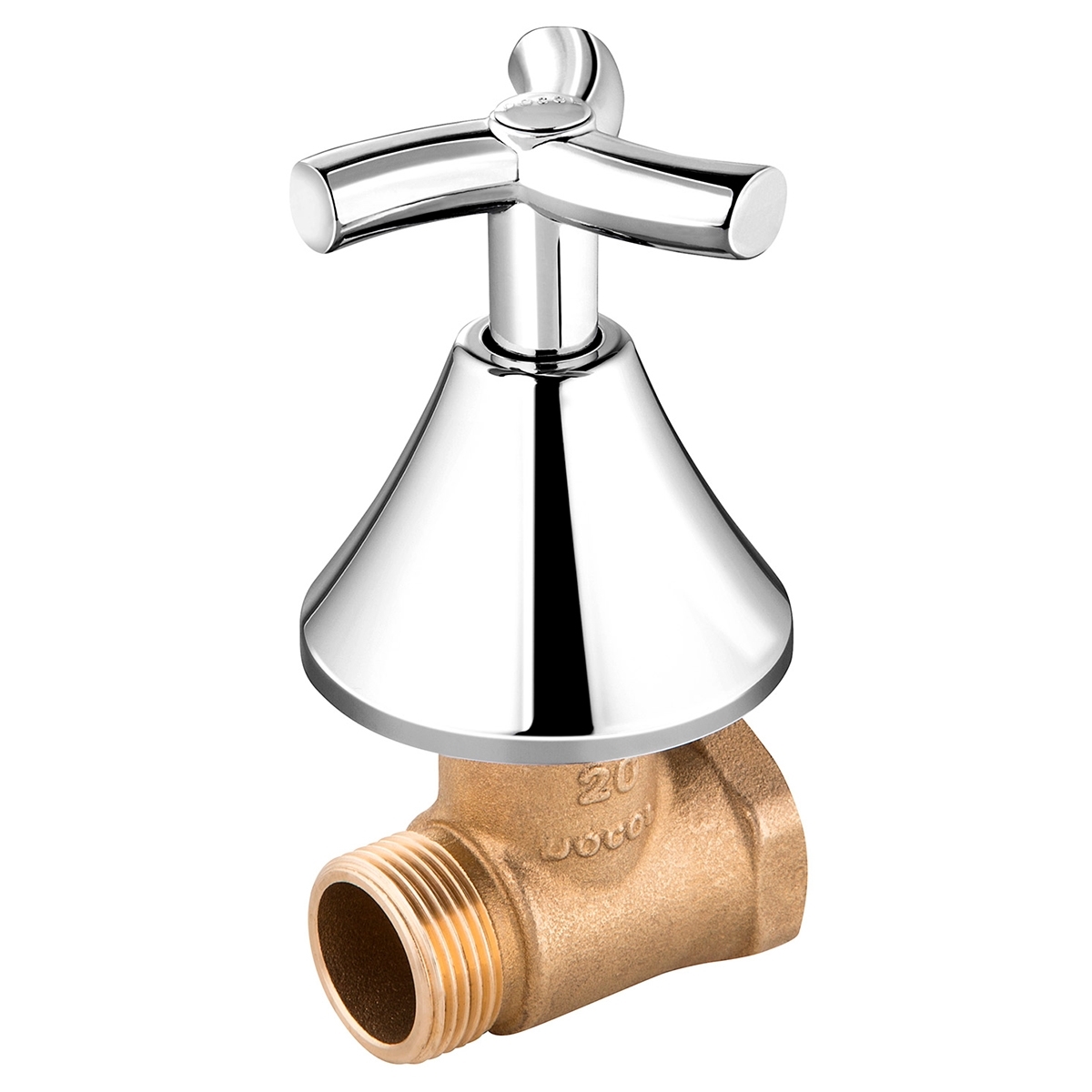 00923106 Напорный клапан Основание 3/4" с отделкой Docol PRIMOR 