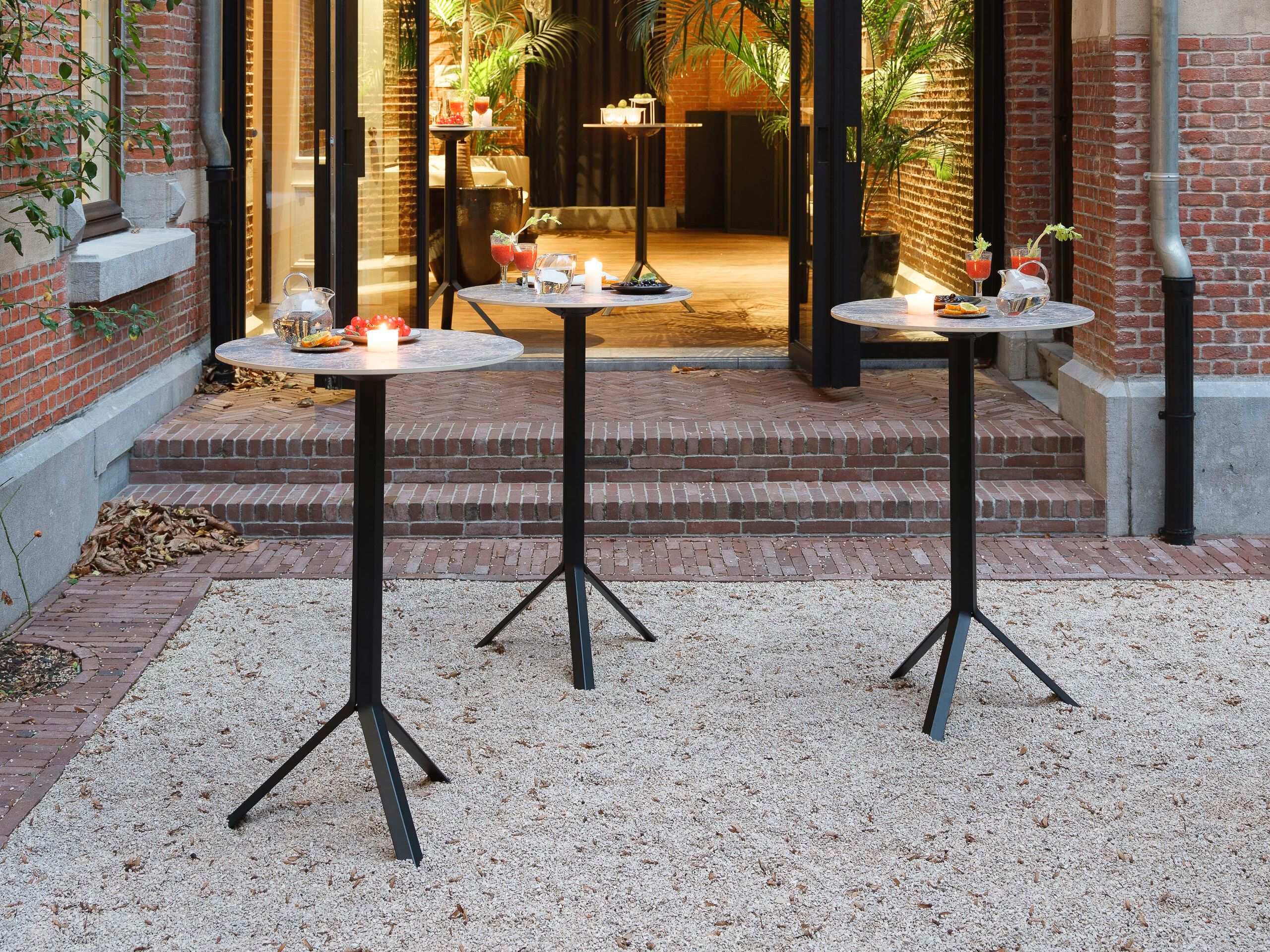 Высокий круглый стол с откидным верхом в Xeramica Joli ARCH-00028629