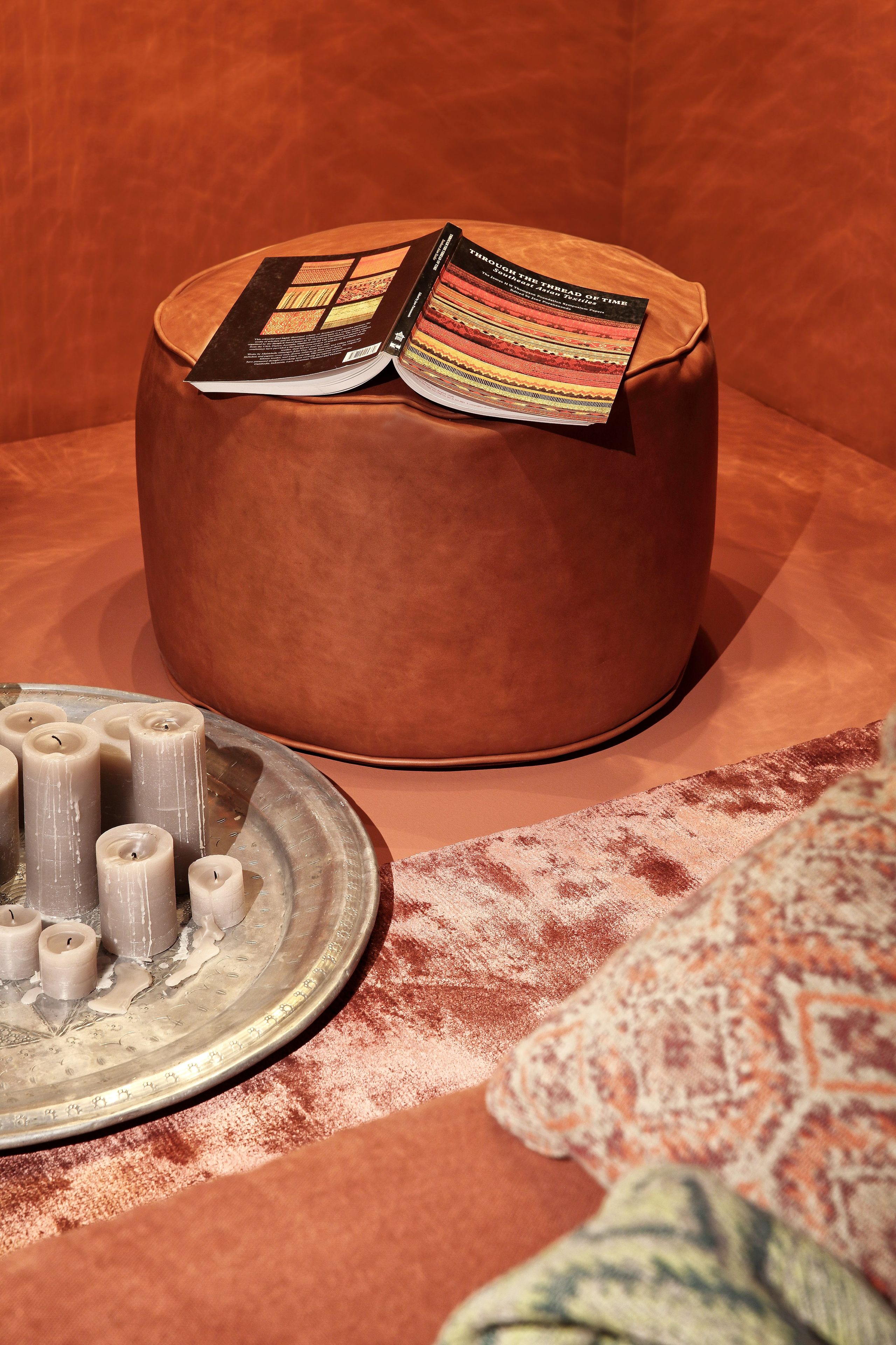 Съемный пуф из ткани Meridiani TOTÒ ARCH-00085093 - Вид №3