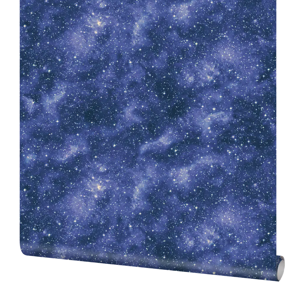 ELYSIUM Космос - флизелиновые обои глубокого синего цвета 89346615 STLM-0823746