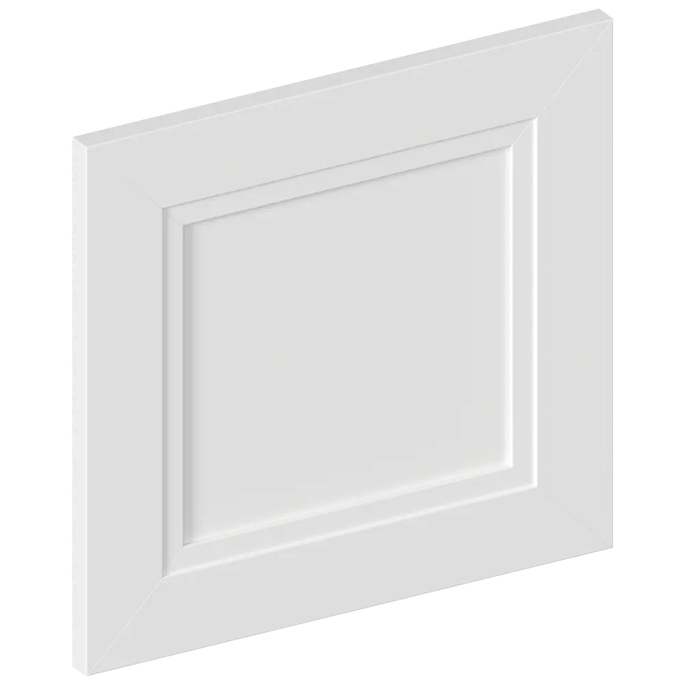 KONSENSA Фасад Котлас белый матовый для кухни в неоклассическом стиле 89387722 STLM-1573116 - Вид №1