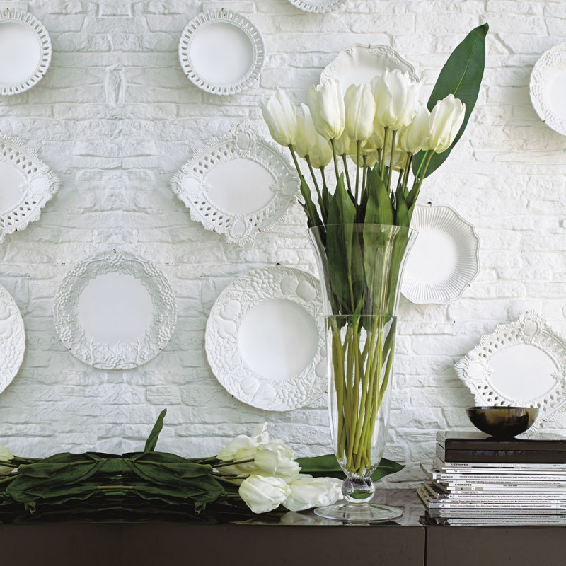 C30X40 Ваза тюльпан Adriani e Rossi Прозрачный 