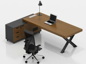 Tuna Ofis Рабочий стол со встроенной полкой Sura