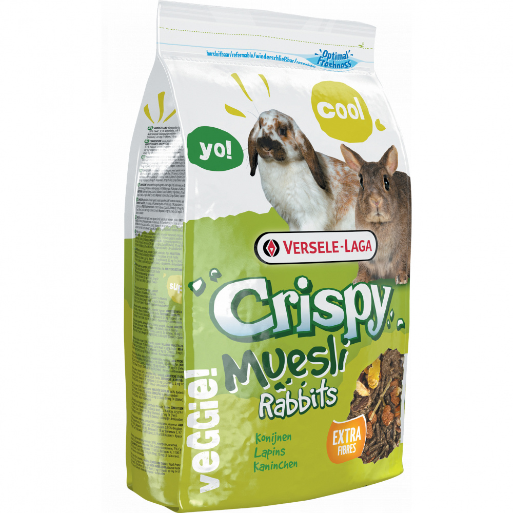 ПР0038419 Корм для кроликов Crispy Muesli Rabbits 2,75кг VERSELE-LAGA 