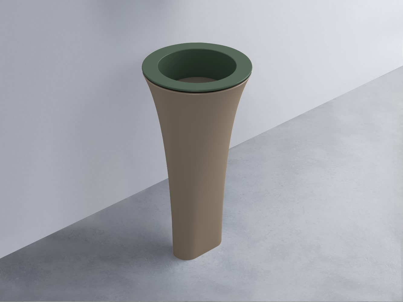AMLA45-MU+AMPILT-FN+AMCOLT-AN Раковина Amedeo Tondo отдельностоящая cielo Enjoy + Amedeo Ceramica Cielo