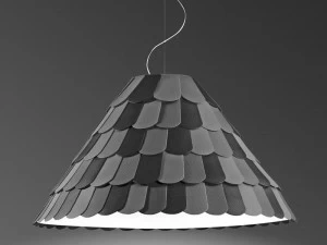 Fabbian Подвесной светильник из пластика Roofer