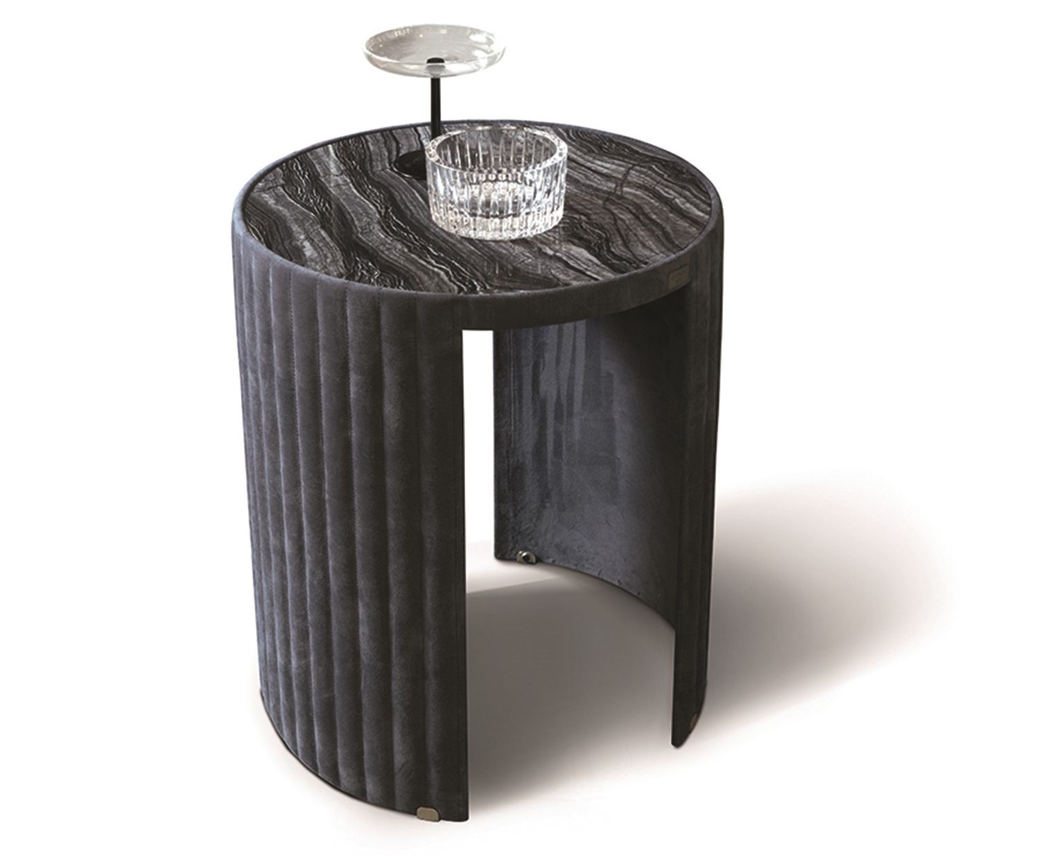 Круглый мраморный журнальный столик Longhi Loveluxe ARCH-00083129 - Вид №2