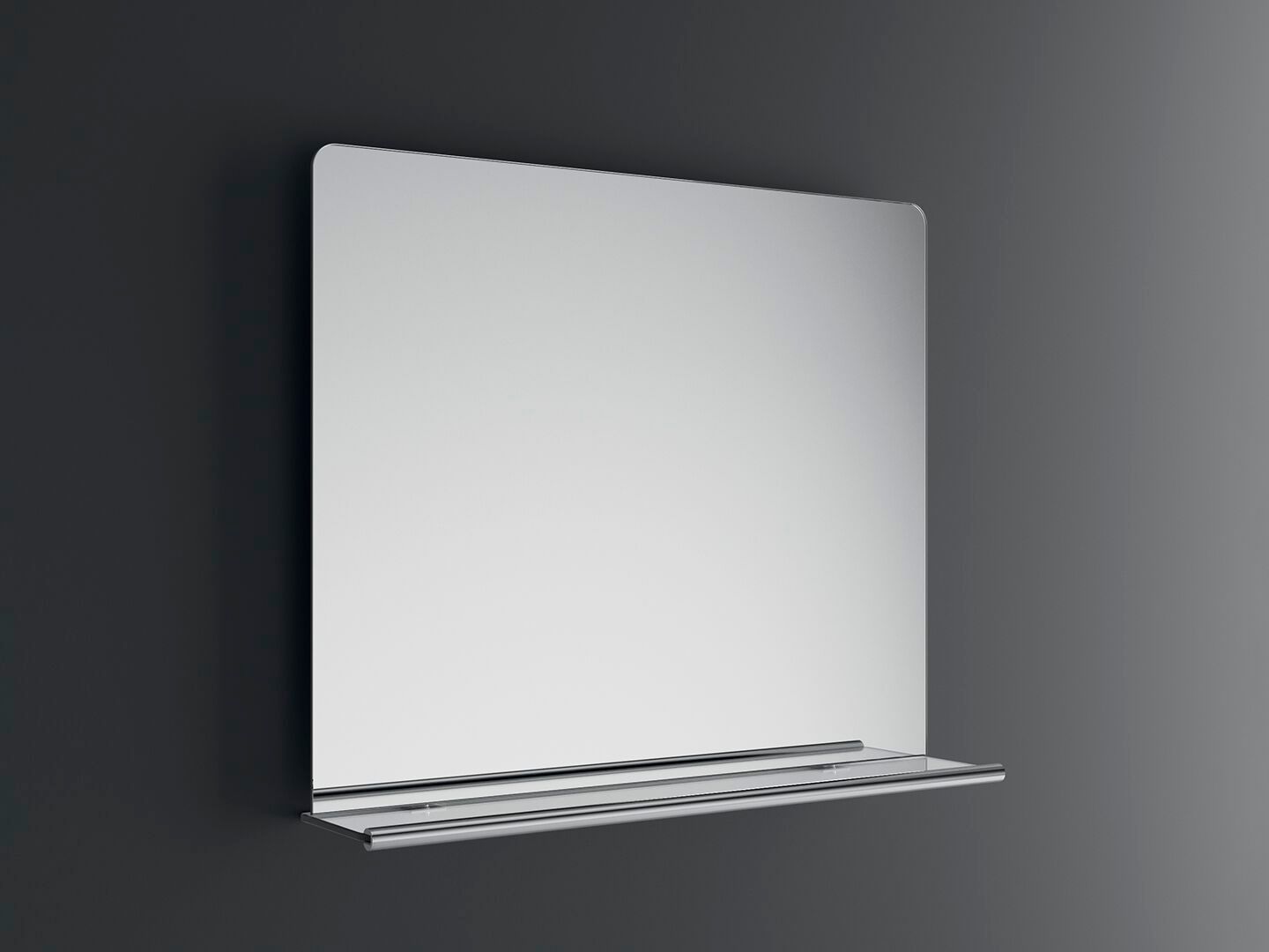 Зеркало с полкой для ванной комнаты INDA® BOLSENA ARCH-00088848 - Вид №1