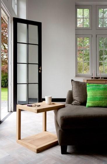 Ethnicraft Прямоугольный стол из дуба с ящиками Oak frame 50516 - Вид №4