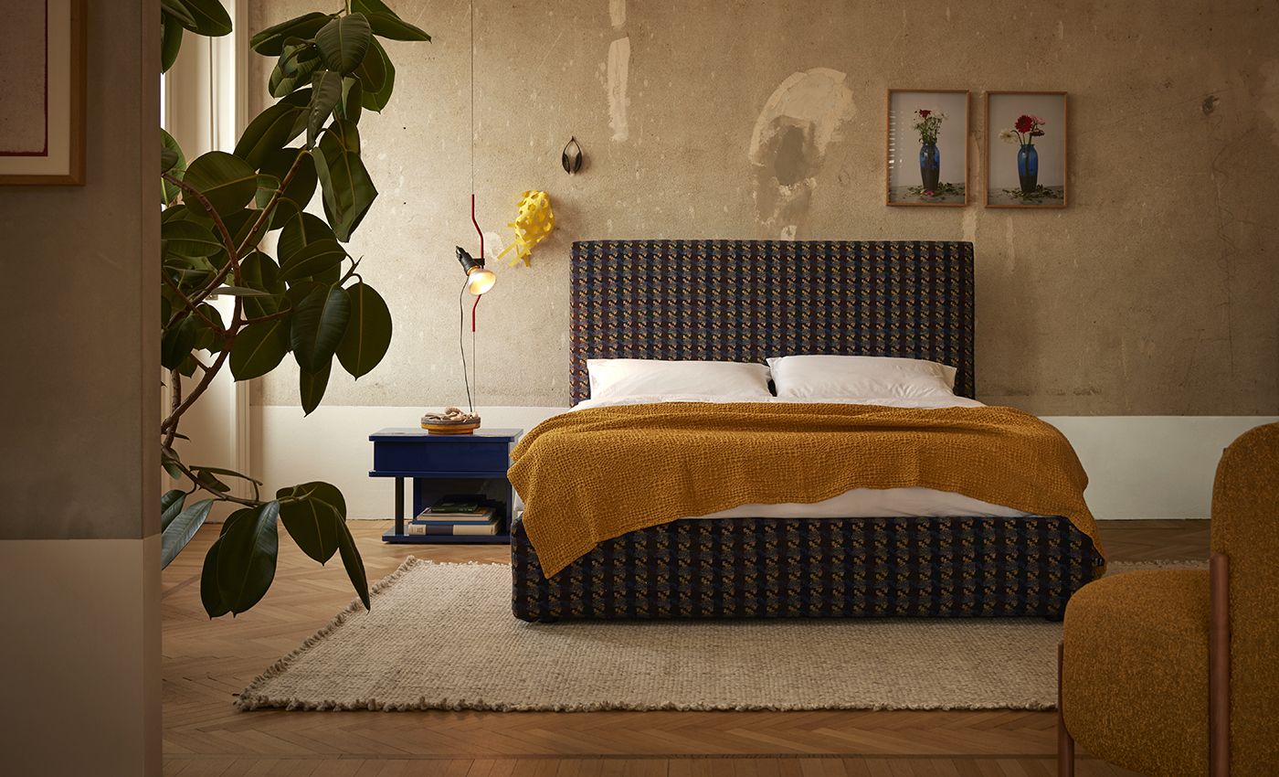 Двуспальная кровать для хранения ткани Bolzan NOAH ARCH-00056256 - Вид №2