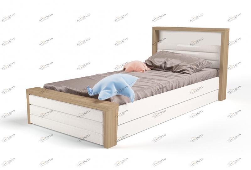 Кровать ABC-KING 160х90 №4 MIX №4 (с мяг.изнож) 4631147960962