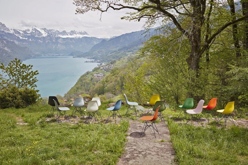 Мягкий стул из ткани VITRA Eames Plastic Chair ARCH-00146883 - Вид №29