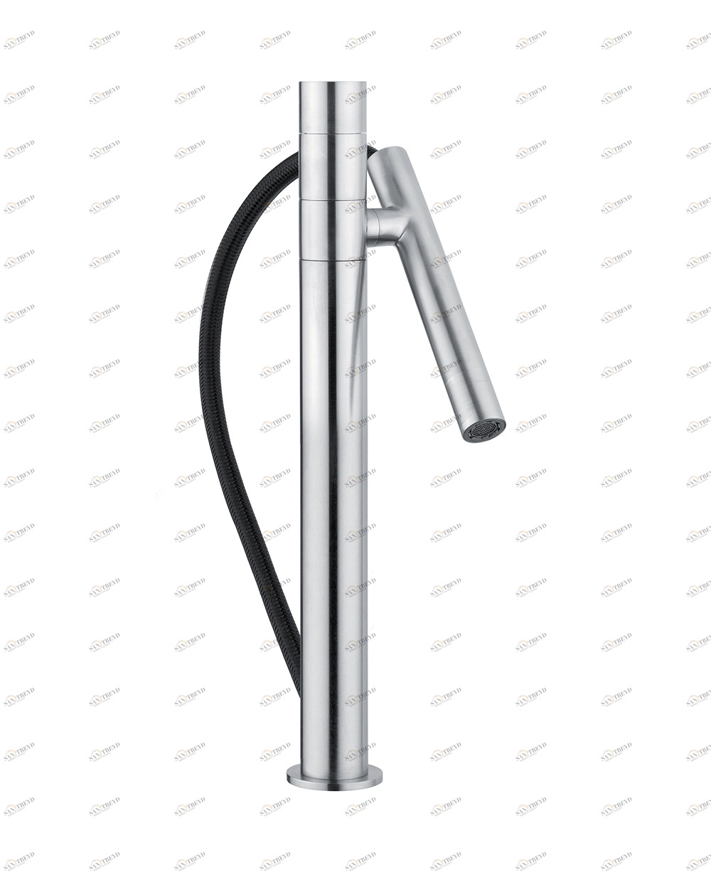 Inox. 400B. Смеситель для кухни с душем Quadrodesign