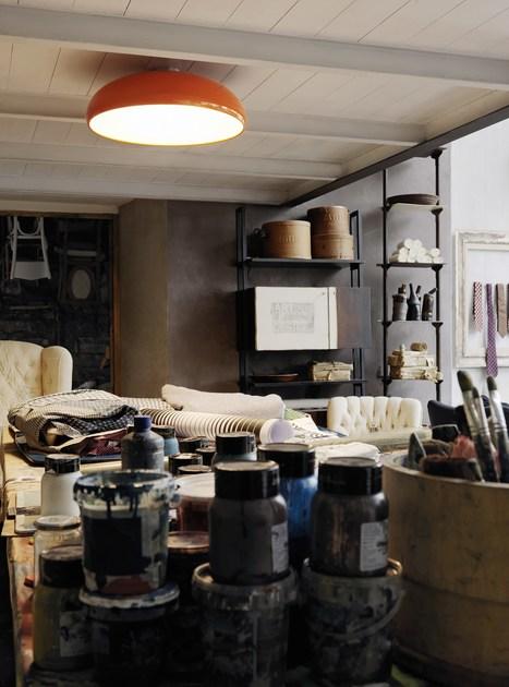 FontanaArte Алюминиевый потолочный светильник Pangen sun-id-1346941 - Вид №1