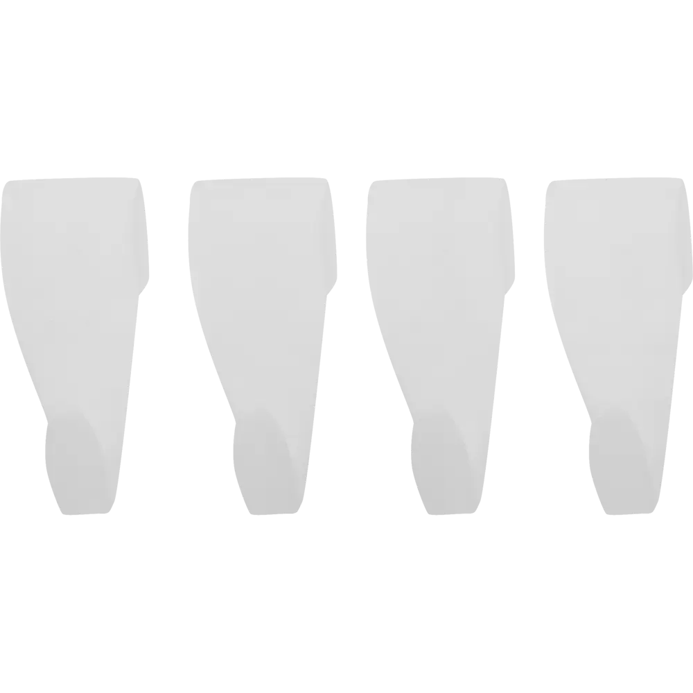 Santreyd: Набор белых крючков для рейлинга — 4 элемента 82124835 STLM-0019658