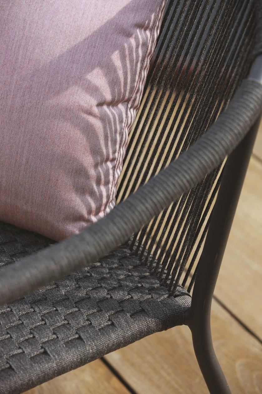 Royal Botania Штабелируемый садовый стул из олефина с подлокотниками Samba Sam 55 - Вид №5