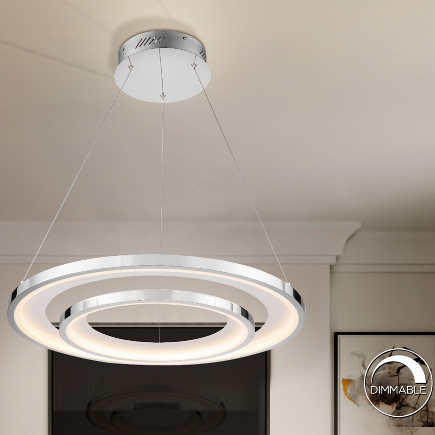 070889 Подвесной светильник Ø82 хром Schuller Laris - Вид №2