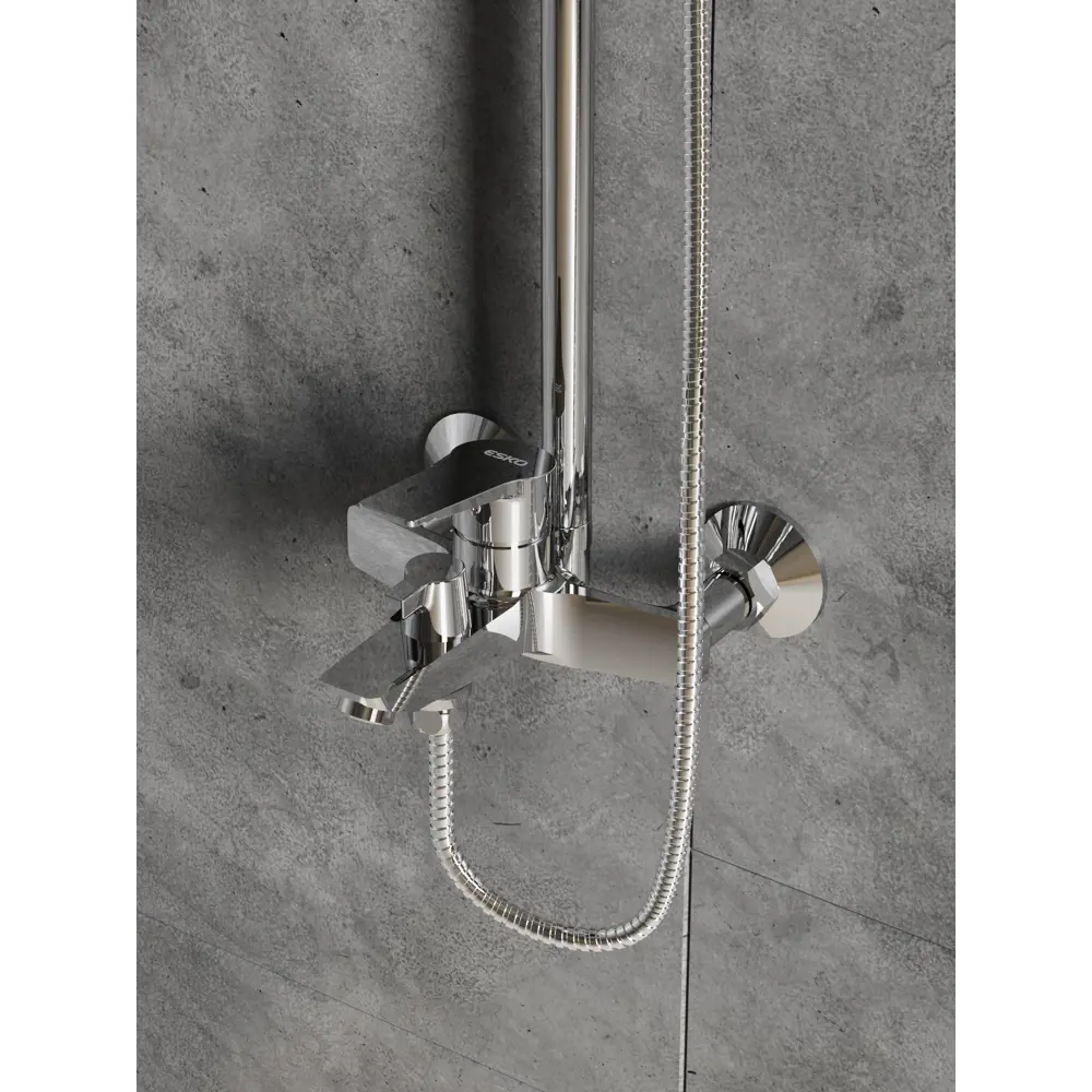 Душевая система Esko Marburg STMB54 с 3 режимами, хром 89385948 STLM-1537891 - Вид №2