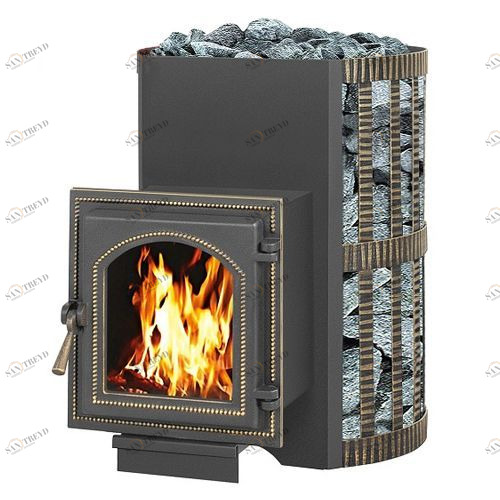 Дровяная печь для бани Везувий Скиф Ковка 22 (220) 2016 53