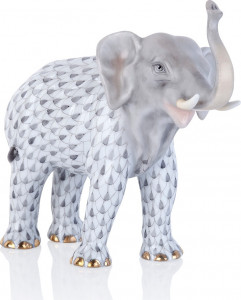 10615692 Herend Фигурка 12,5см "Слон" (лим.вып. 250шт) Фарфор