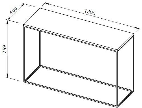 TemaHome Прямоугольная консоль из мрамора Gleam 9500.6289 - Вид №15