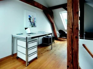 USM Модульный офисный ящик из металла на колесиках с замком Usm haller system