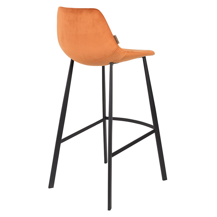 Стул барный Franky оранжевый Dutchbone 1500072 - Вид №7