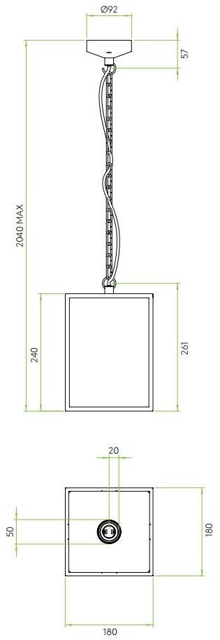 Astro Lighting Подвесной светильник для уличного освещения из нержавеющей стали и стекла Homefield sun-id-1491269 - Вид №8