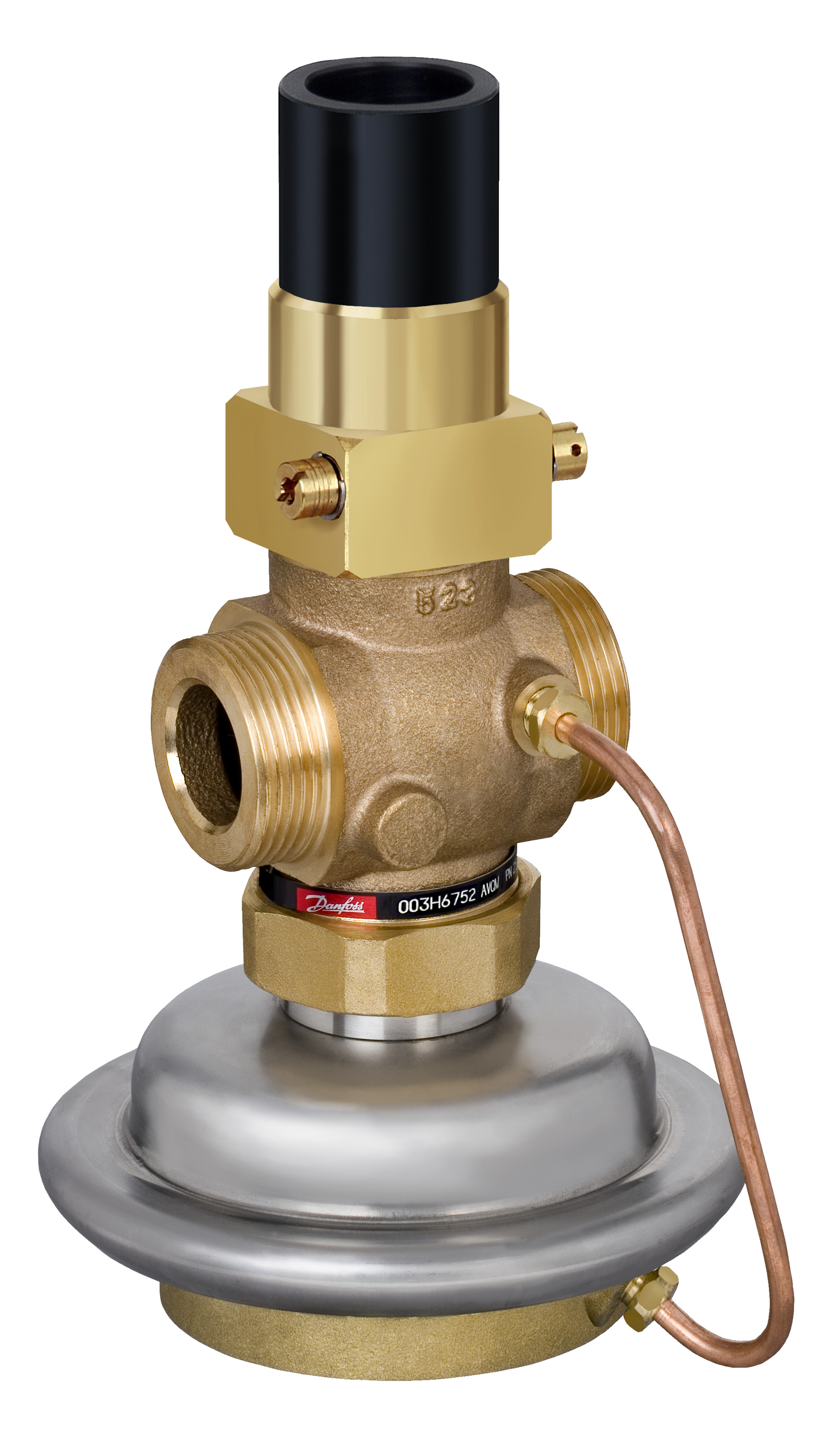 Danfoss Клапан регулирующий комбинированный AVQM с наружной резьбой или фланцевый Комб. р-рAVQM PN16 32/10//0,2/резьб. 003H6740  - Вид №41