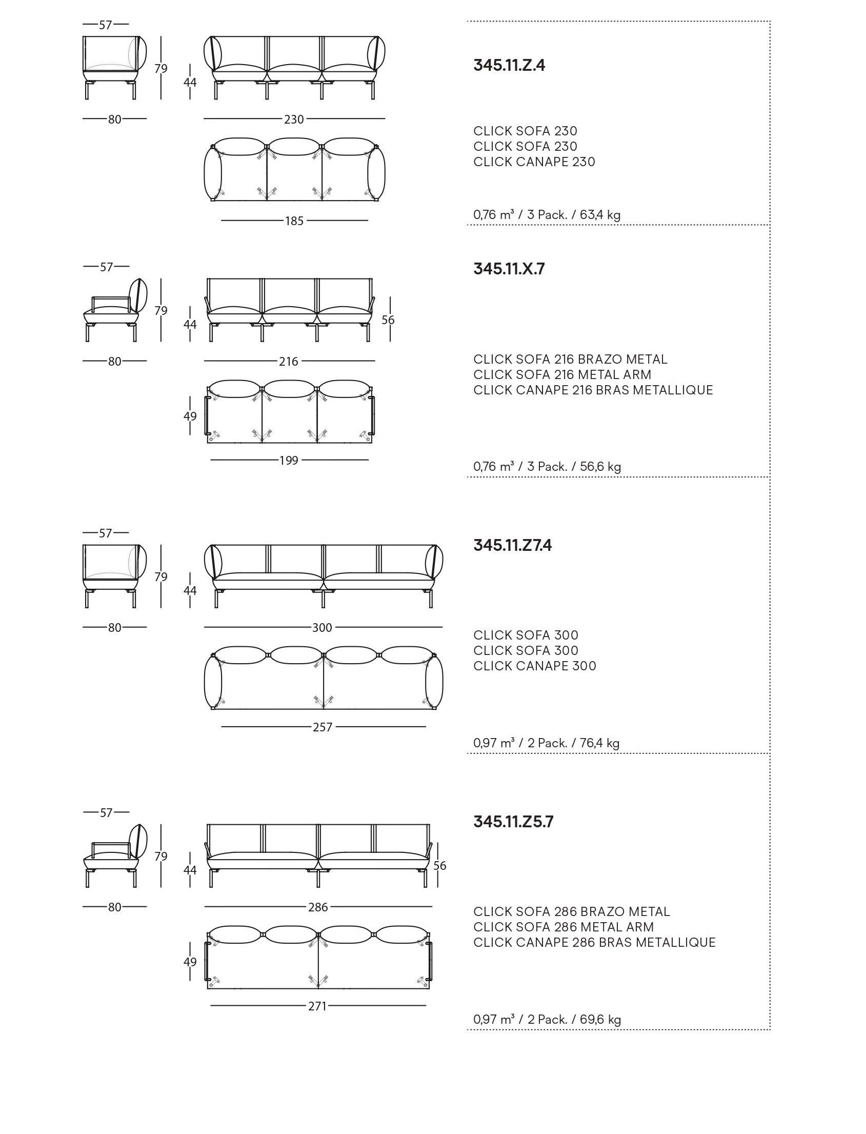 Модульный диван SANCAL Click ARCH-00124547 - Вид №8