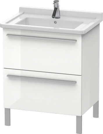 XL653505353 X-Large Тумбочка напольная Каштан темный, декор Duravit - Вид №2