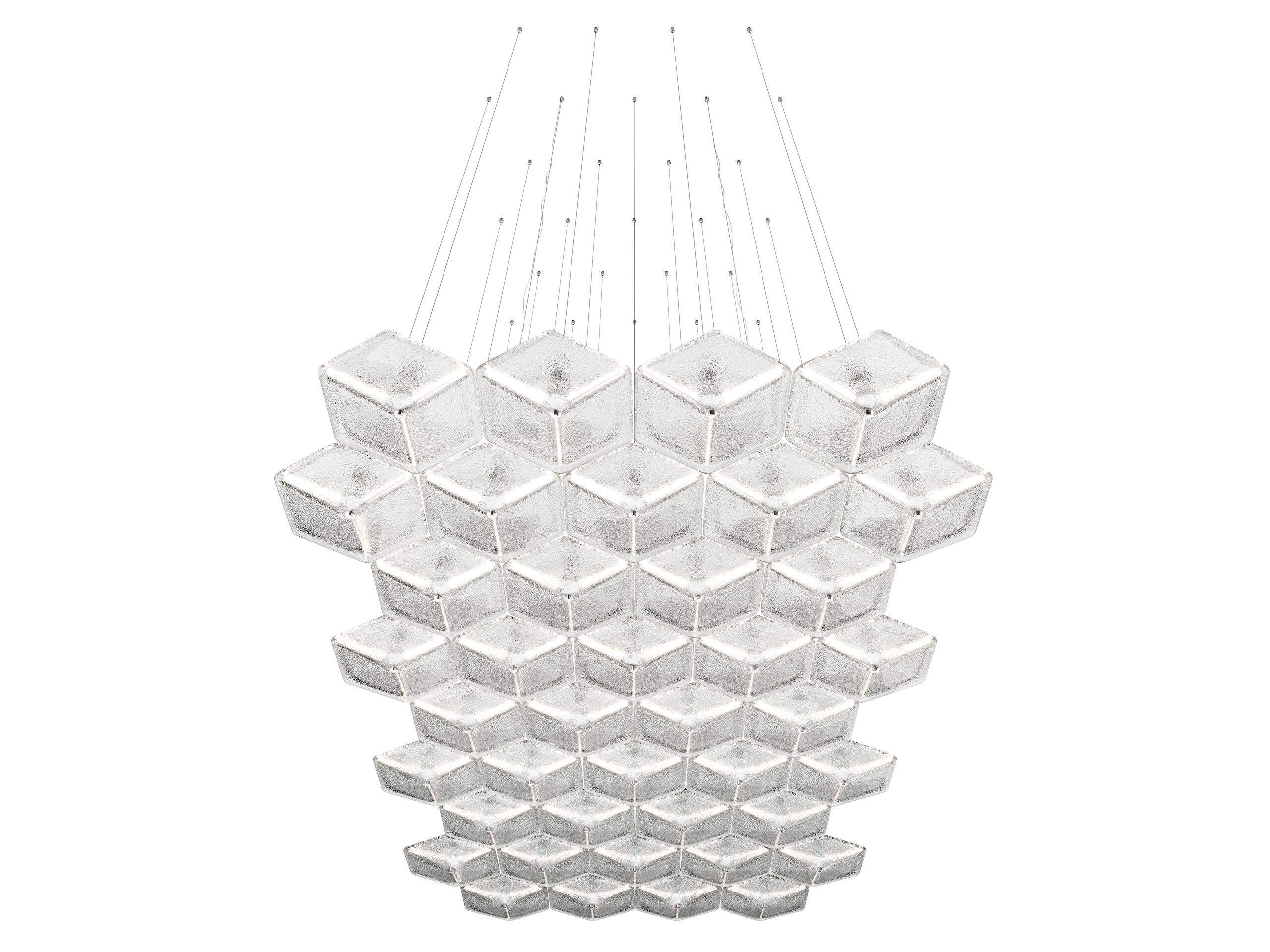 Венецианский Кристалл ручной работы подвесной светильник Barovier&Toso Webb ARCH-00018171