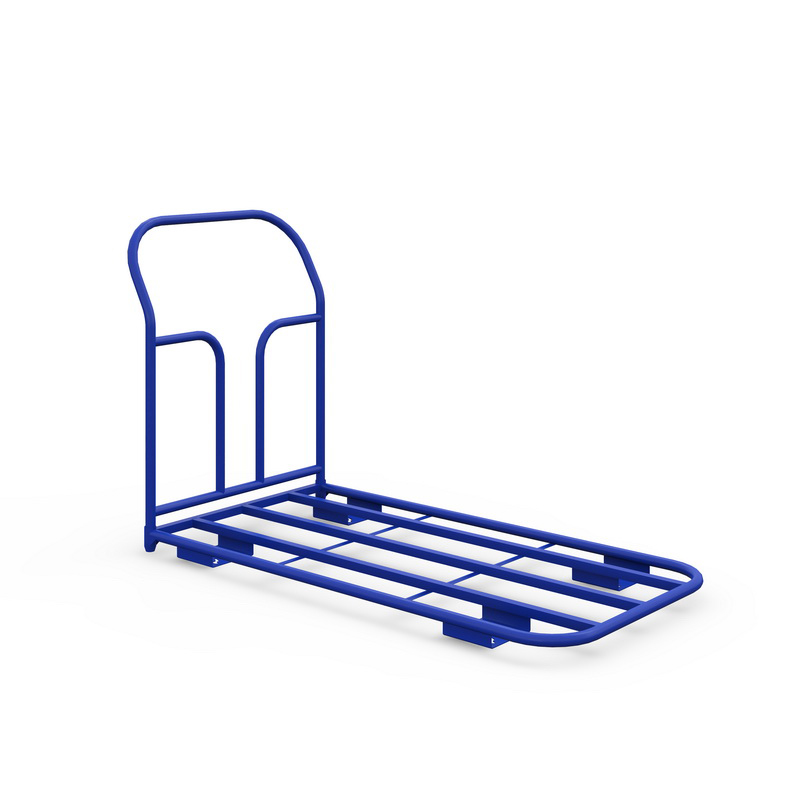 Тележка платформенная каркасная ТК 4 (г/п 500 кг, 1200x600 мм, колеса чугун/полиуретан 150 мм) Верстакофф 65-0569