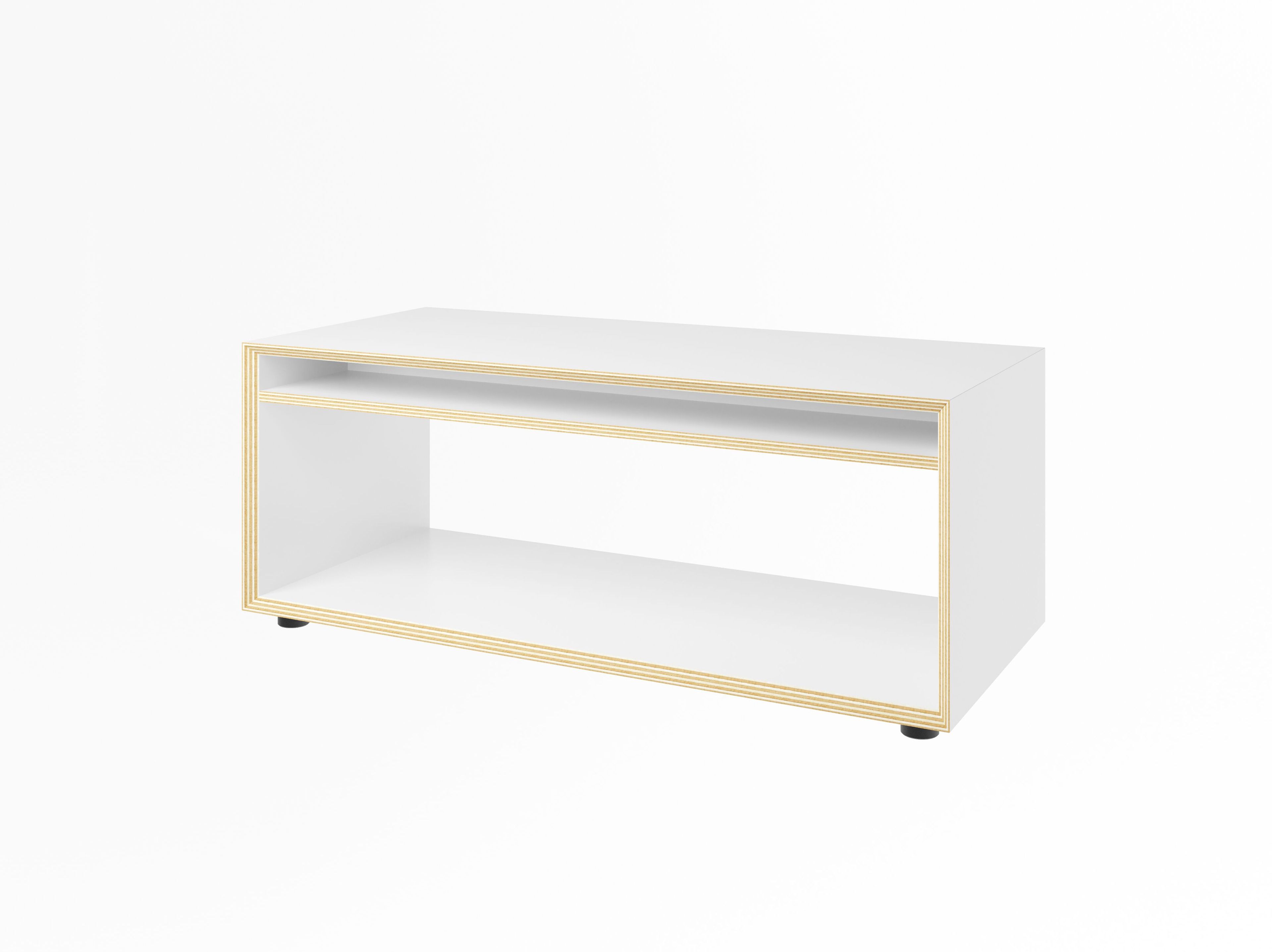 Березовый журнальный столик Müller Small Living LOOP ARCH-00106043