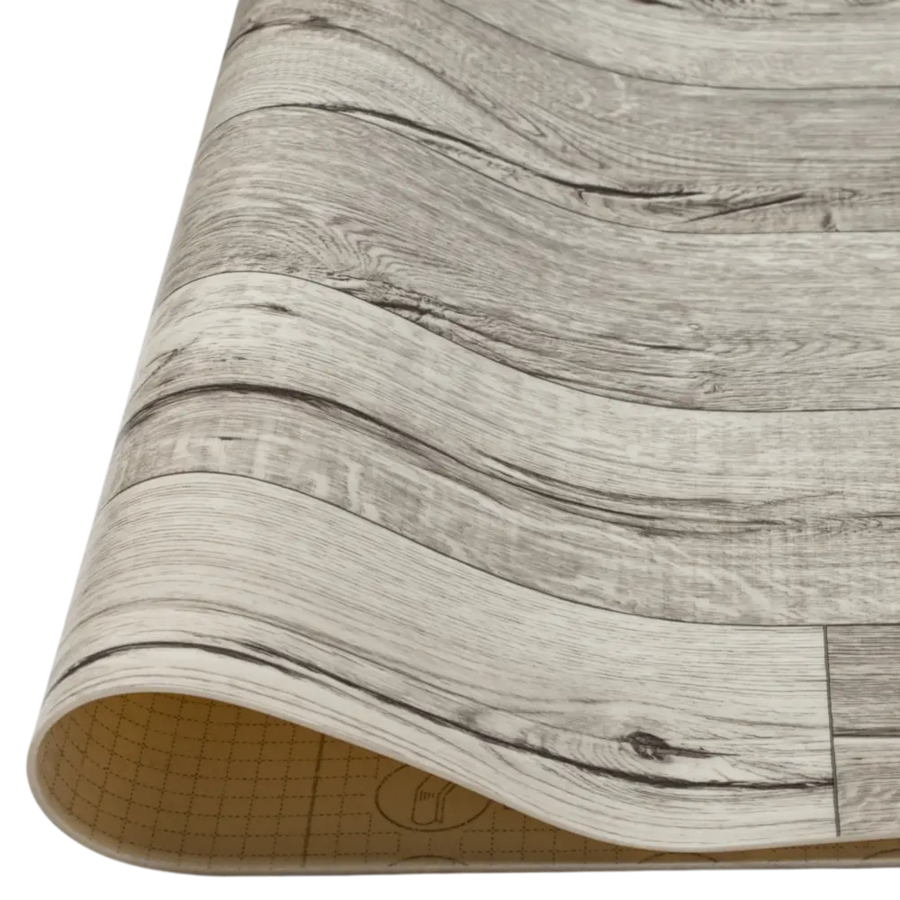 Линолеум бытовой KREAFORTA «Эйпен» 23 класс, серый под дерево 3.5 м 89436103 STLM-1580368 - Вид №3