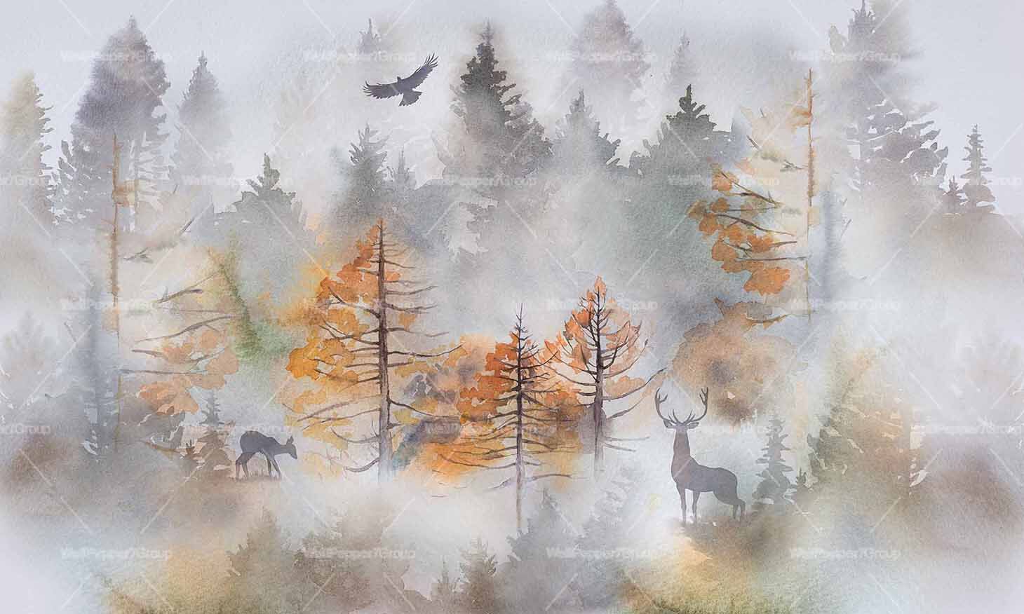 Природные тематические обои, экологически чистые WallPepper коллекция 2022 ARCH-00096123 - Вид №1