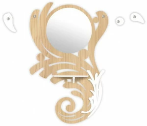 LAS Настенная мебель для прихожей из мдф