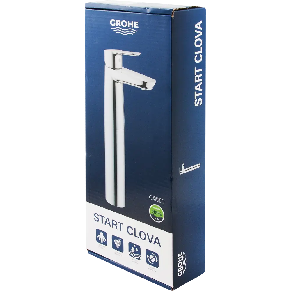 Смеситель для раковины Grohe Startclova XL однорычажный цвет хром 82312203 STLM-2133126 Start Clova - Вид №3