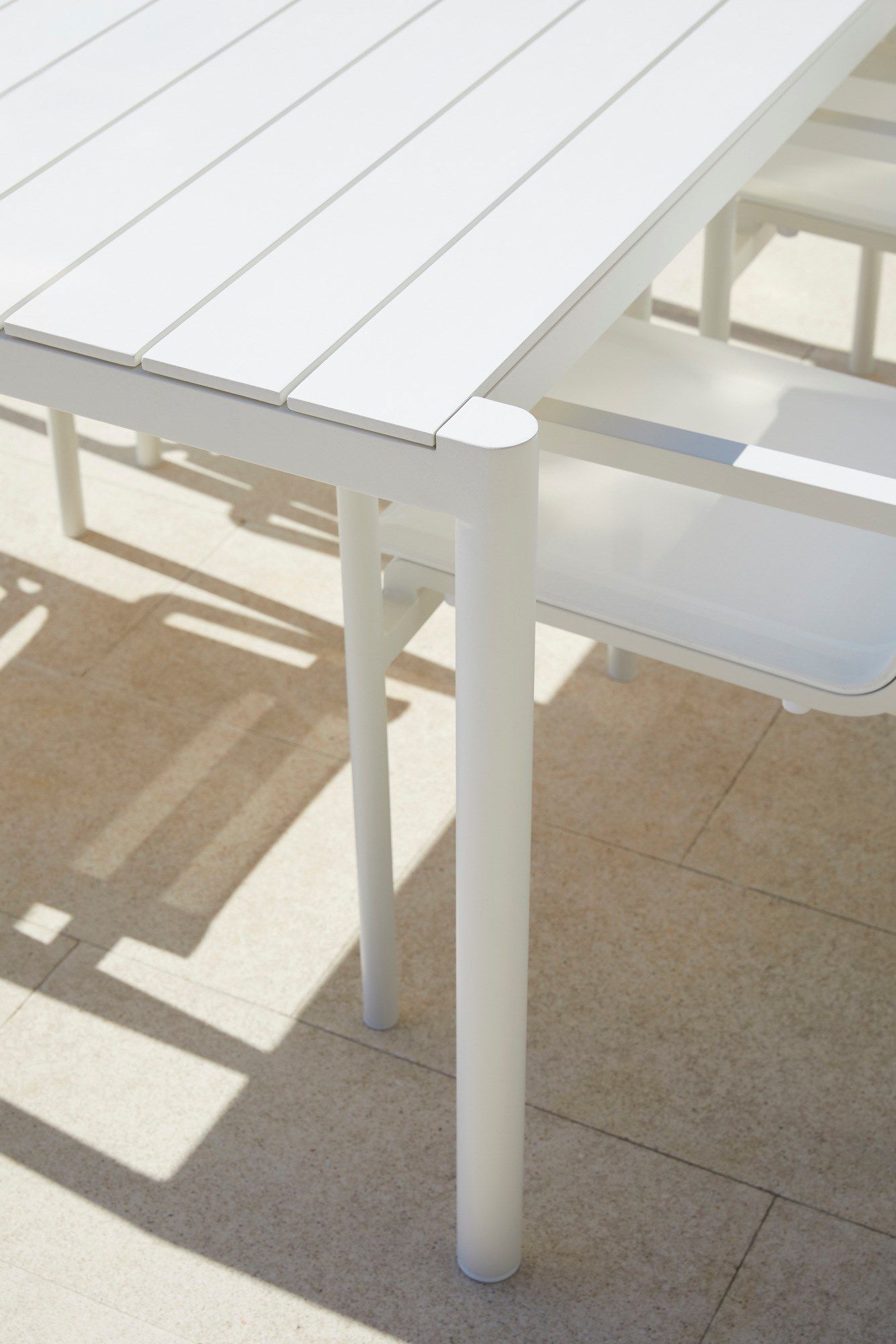 Алюминиевый стол и столешница из керамогранита POINT Origin ARCH-00000533 - Вид №3