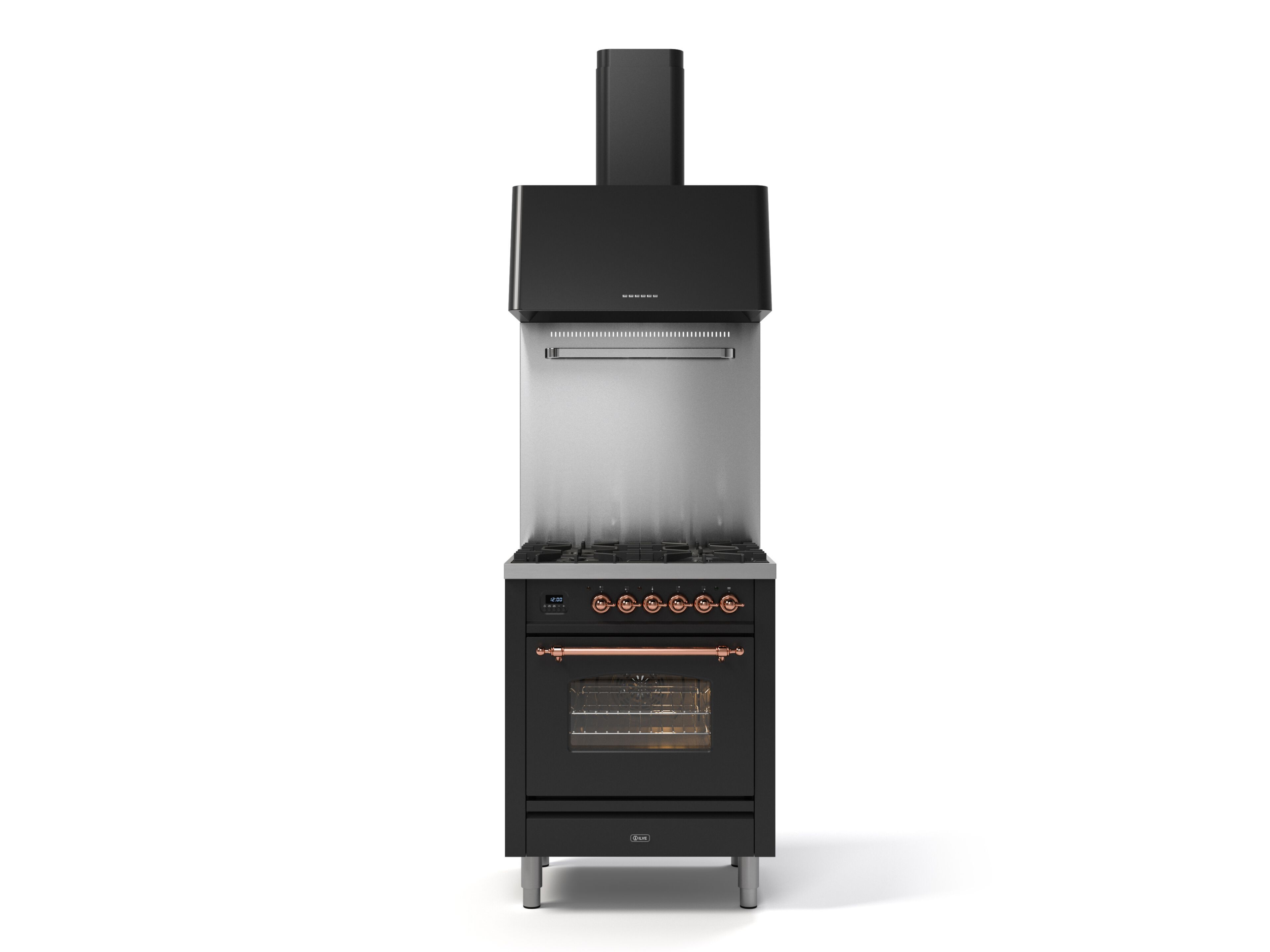 Отдельно стоящая кухня из нержавеющей стали Ilve Nostalgie ARCH-00054352 - Вид №1