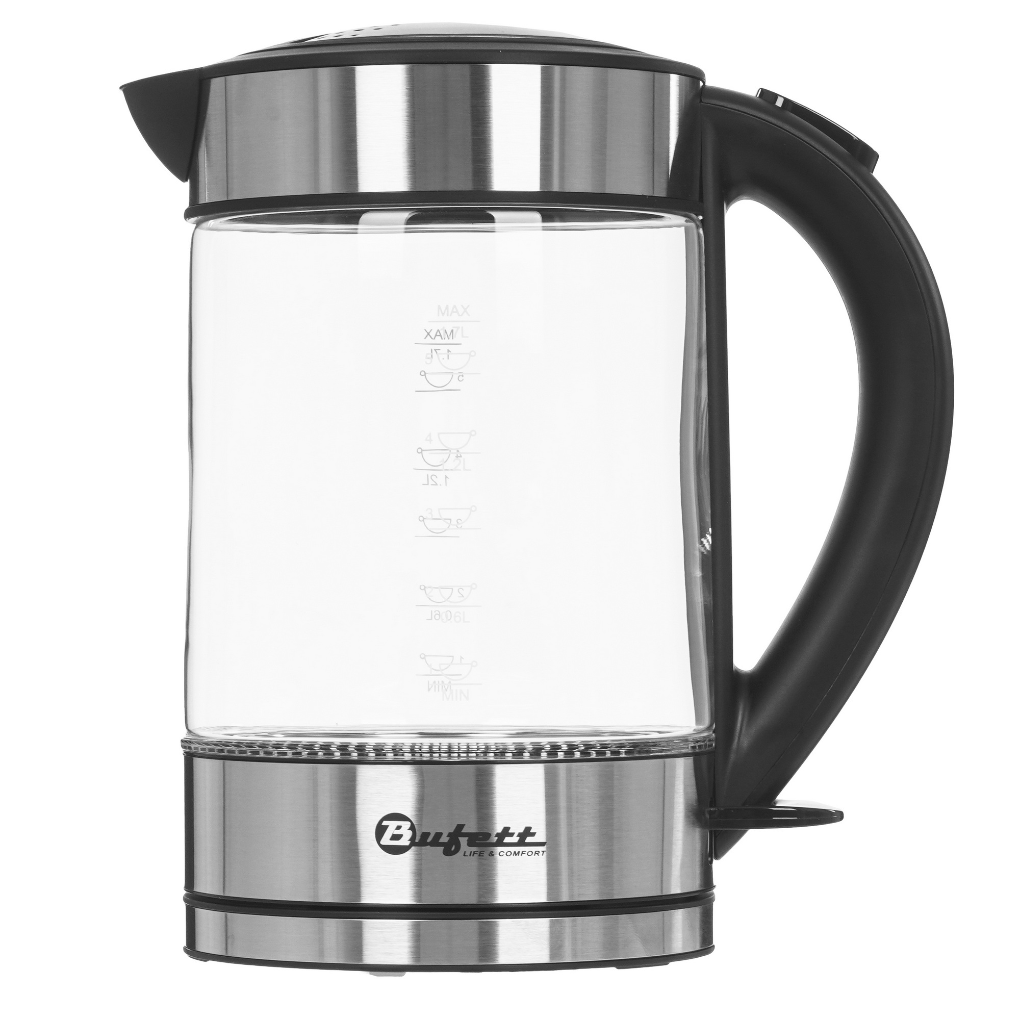 9226557 Электрочайник Bufett LKT 293G серебристый STDN-0096982