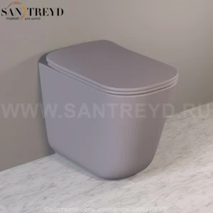 511809 Приставной унитаз напольный Белый Kerasan Tribeca Италия