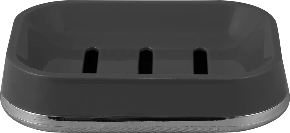 Мыльница Gloss темно-серая АКВАДЕКОР — гигиеничный аксессуар для ванной 82271260