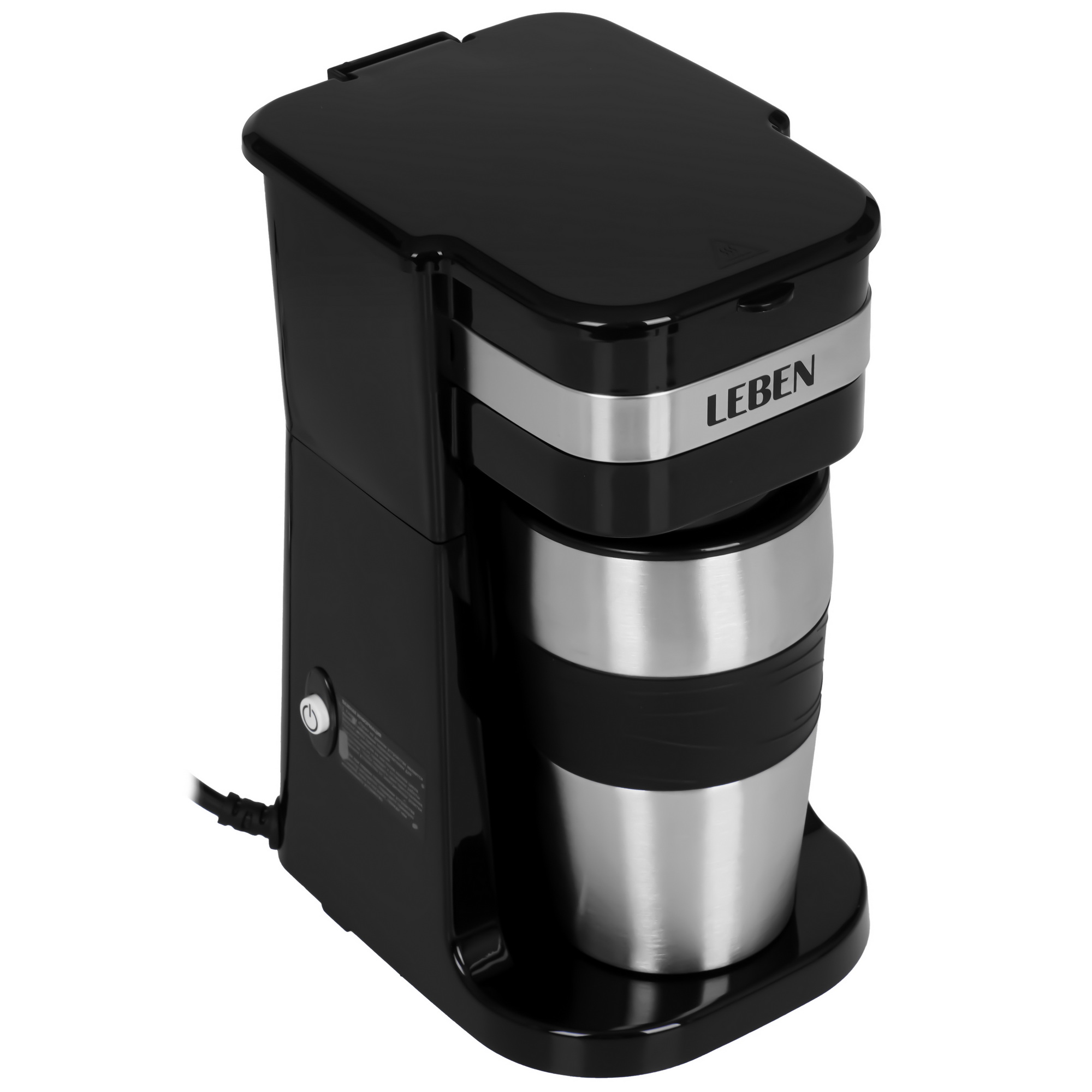 9237208 Кофеварка капельная LEBEN 286-039 черный STDN-0130610 - Вид №7
