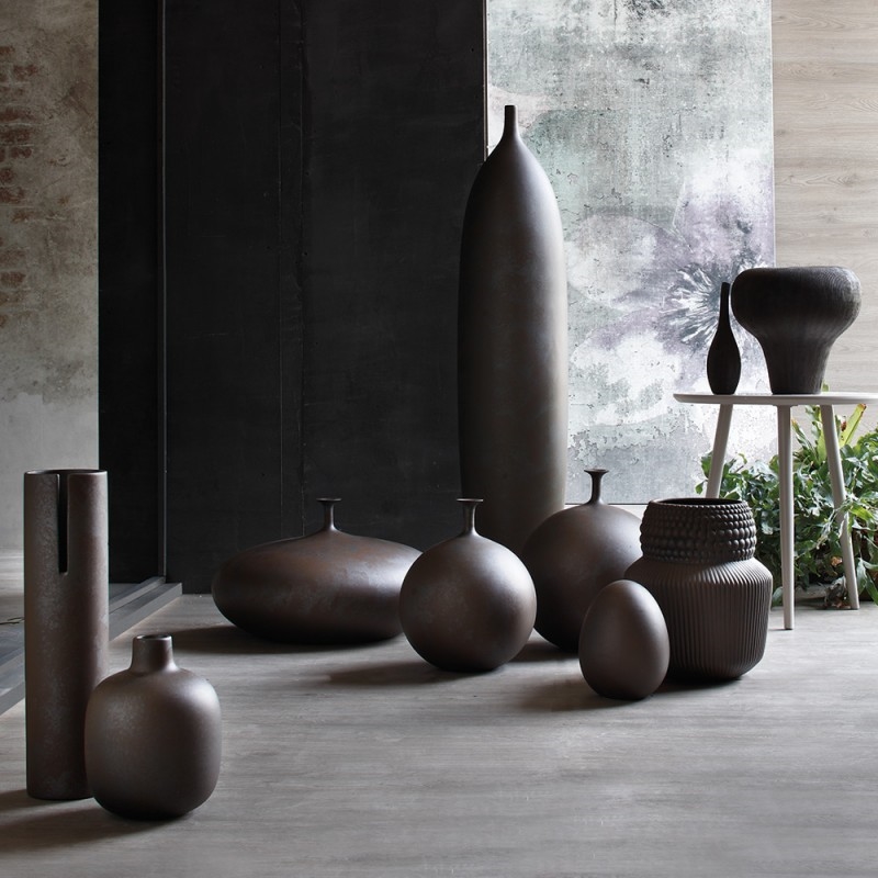 Q347/5X42 Уникальная ваза Adriani e Rossi Медь  - Вид №1