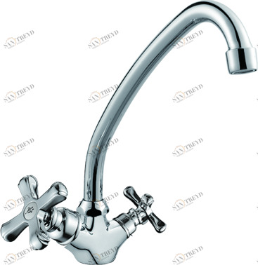 Смеситель для кухни Rush Bianki BI7650-22 высокий хром 1152316