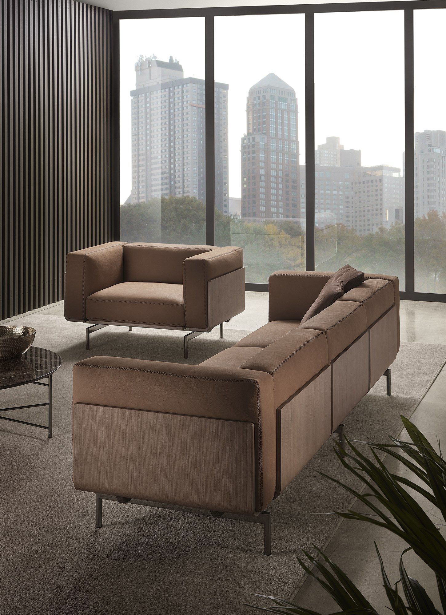 Модульный тканевый диван Marelli L-Sofa ARCH-00125394 - Вид №20