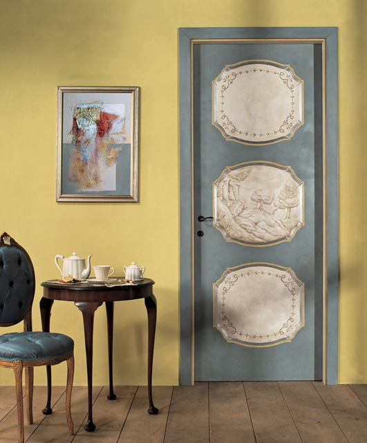 I3 Tifernoit Дверь, украшенная вручную Porte 