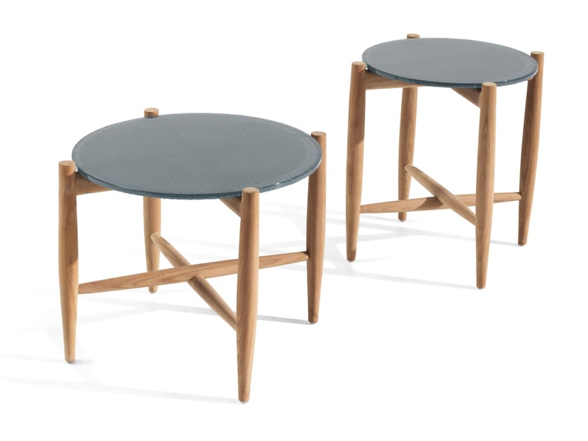 Стеклянный круглый садовый столик Gervasoni Gervasoni Outdoor ARCH-00038322