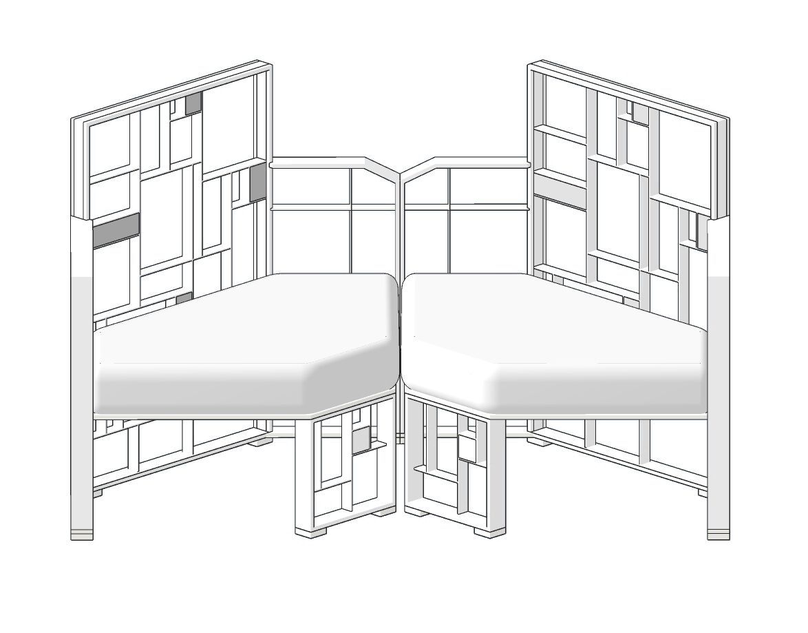 Латунное кресло с подлокотниками Galbiati Exclusive Interiors ARCH-00134698 - Вид №5